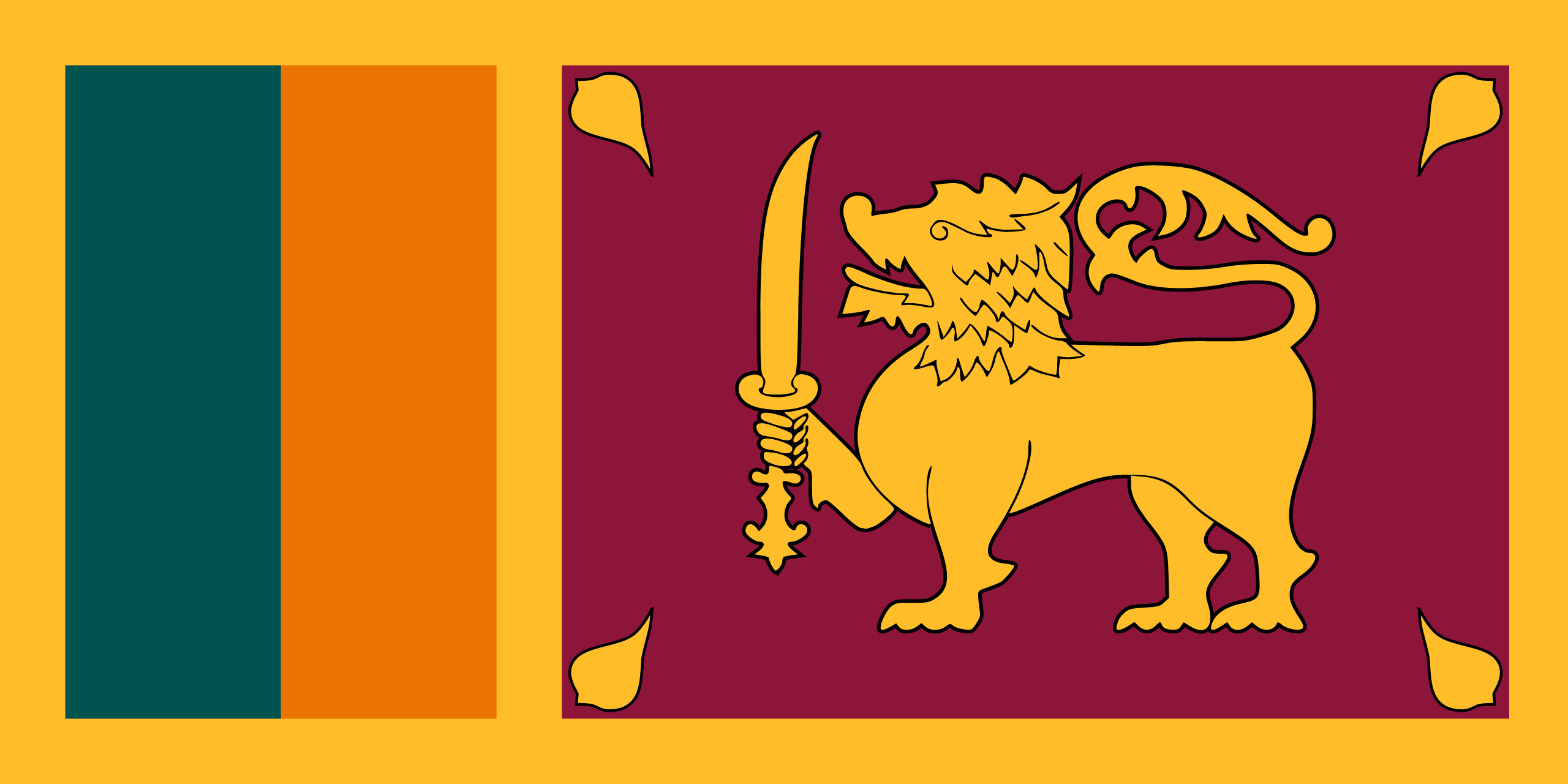 drapeau Sri Lanka