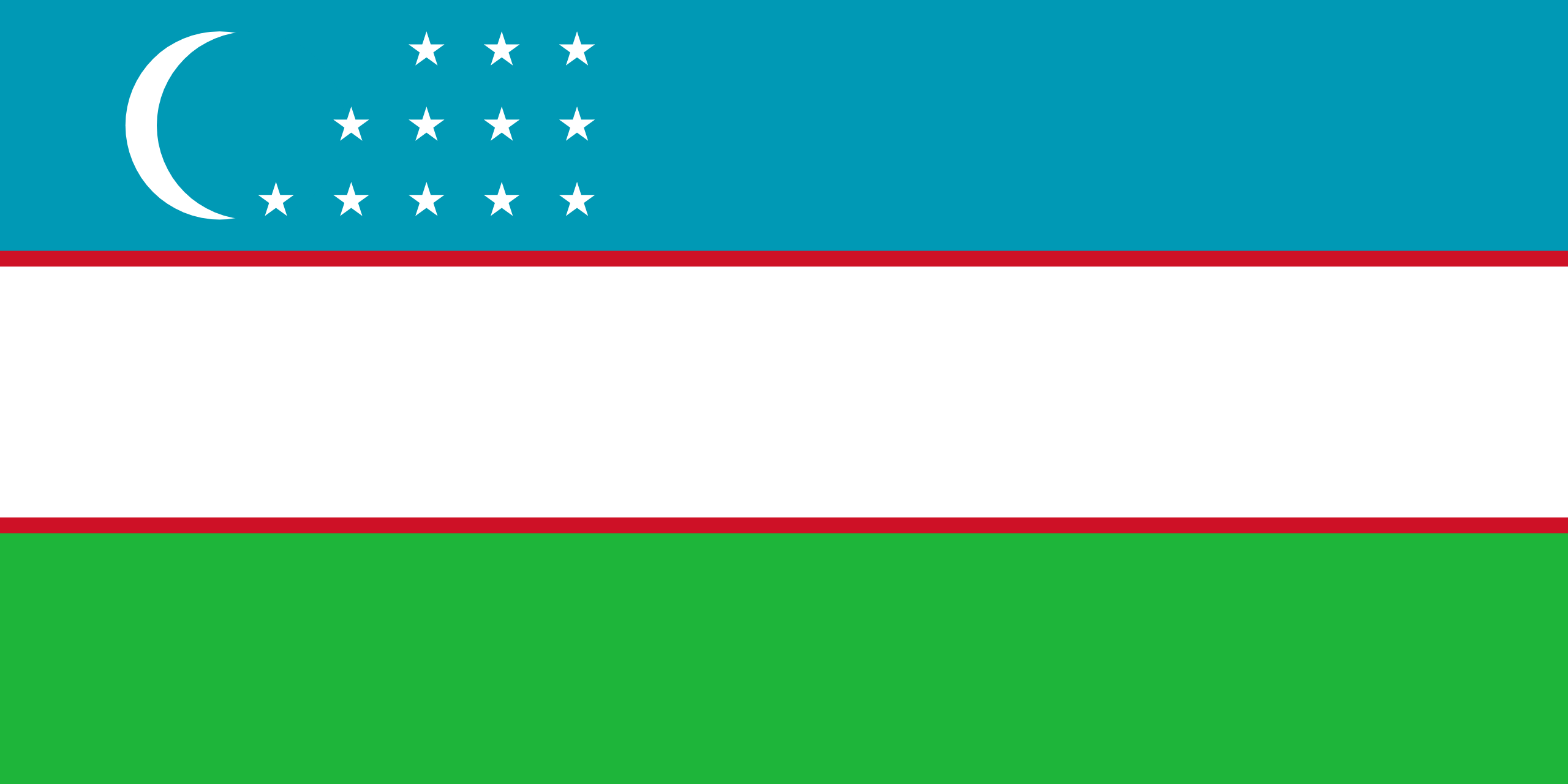 drapeau Ouzbékistan