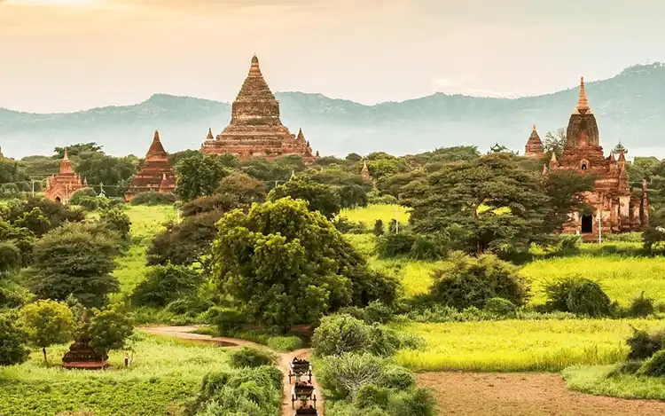 paysage Birmanie - Myanmar