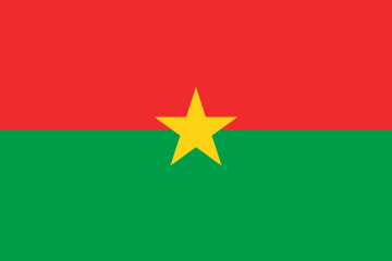 Drapeau Burkina Faso