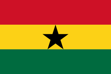 Drapeau Ghana