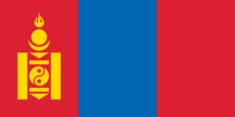 Drapeau Mongolie