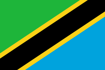 Drapeau Tanzanie