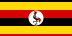 country flags of Ouganda